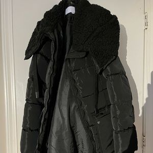 Steve Madden long puffer winter coat